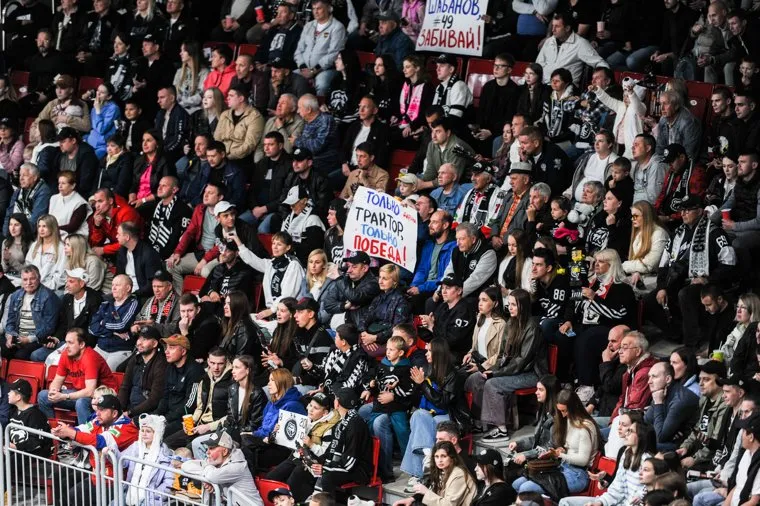 Хоккей Трактор-Нефтехимик. Челябинск