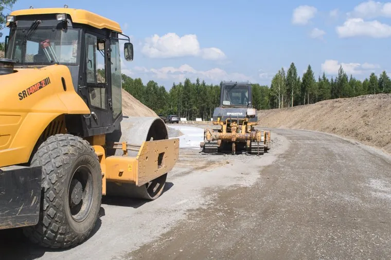 Строительная площадка хранилища РАО. Красноярский край, Железногорск