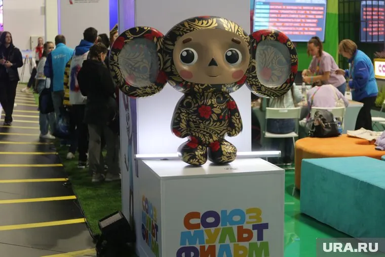 Чебурашка - самый популярный персонаж из мультфильмов