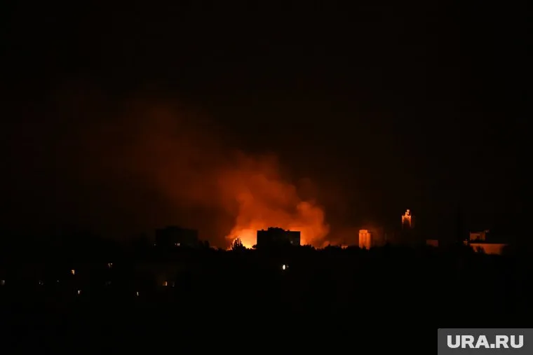 Пожар произошел на месте нового прилета беспилотника в Днепропетровске