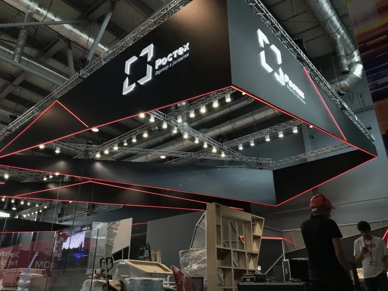 Подготовка стендов к международной промышленной выставке Иннопром-2019. Екатеринбург