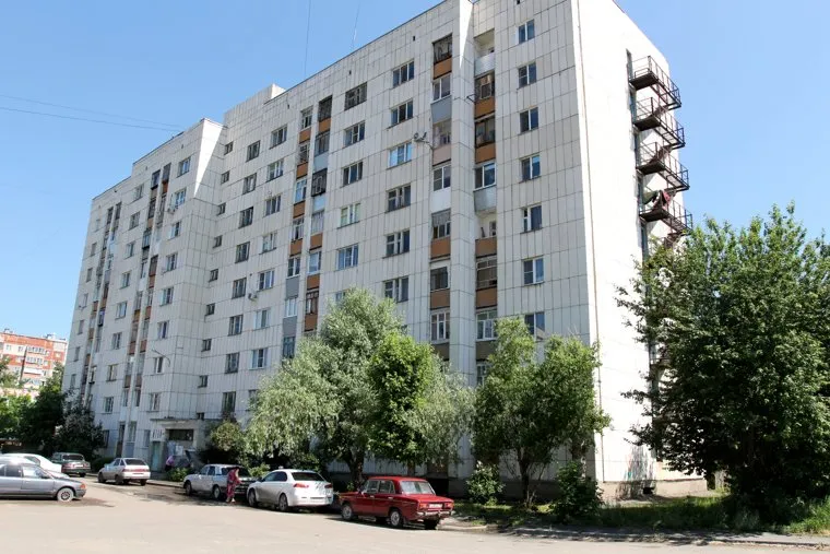 Жилой дом Карельцева 119. Курган, многоэтажка, жилой дом, улица каральцева119