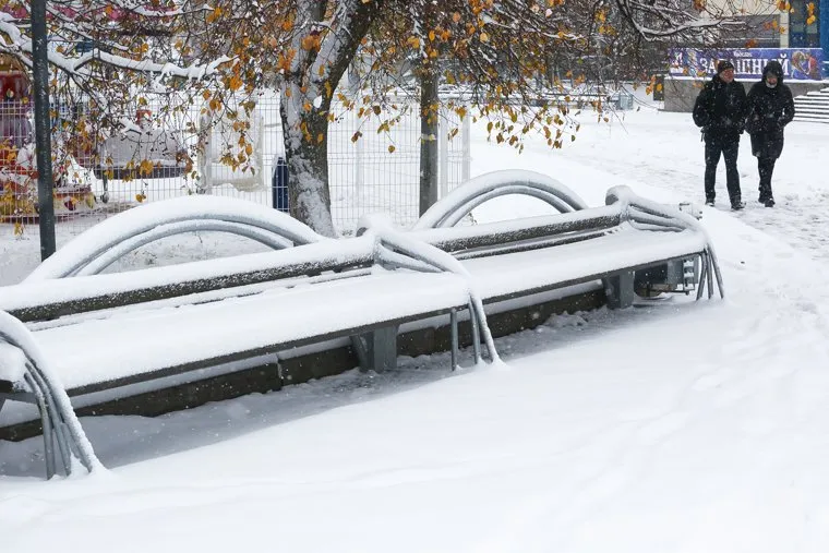 Снежный город. Тюмень