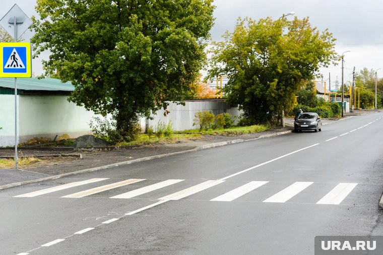 Курганцы добились организации пешеходного перехода на опасном участке у школы