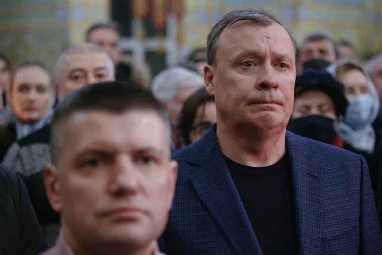 Митрополит Алексей Кульберг на рождественской службе. Екатеринбург