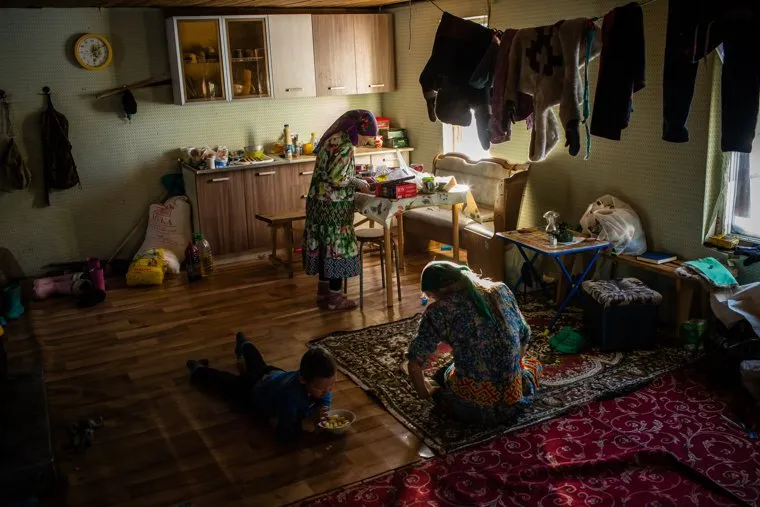Ханты Сургутского района, семья Клима Кантерова. Лянтор