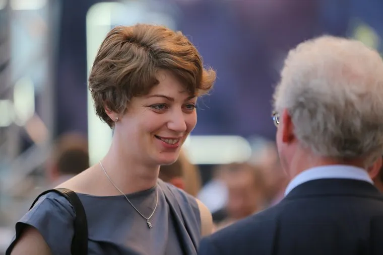 Пмэф-2014. Церемония вручение премии "Коммерсант года". Санкт-Петербург, осетинская елизавета