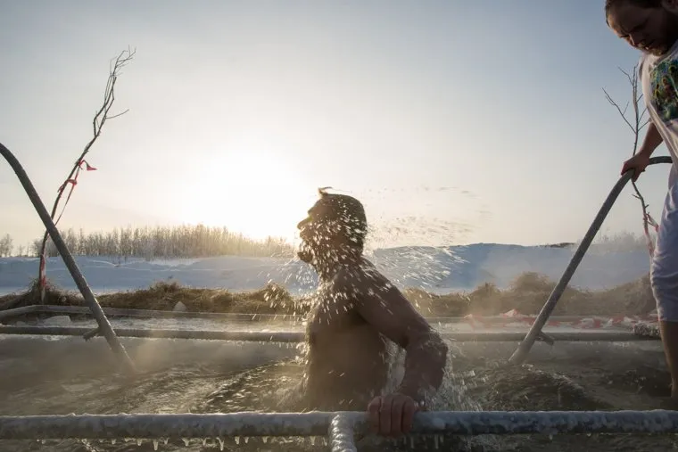 Крещение 2016. Сургут, крещенские купания