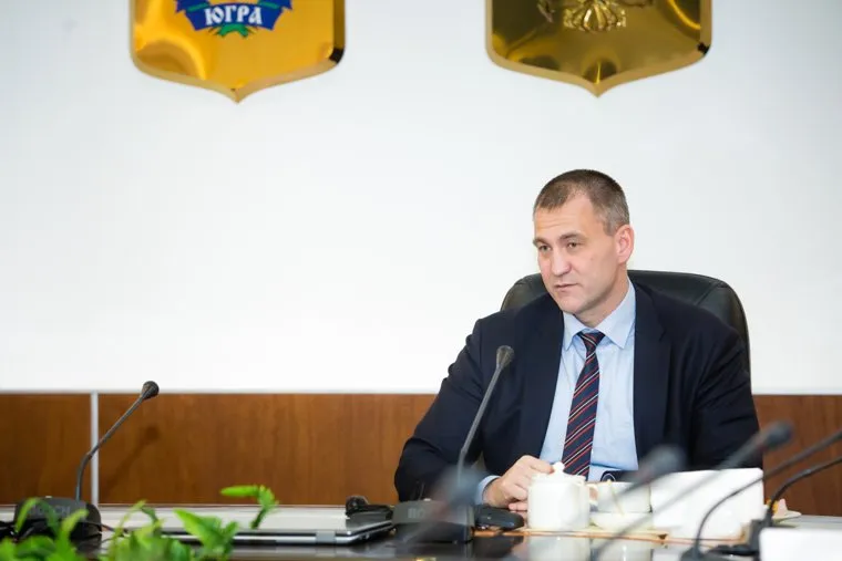 Пресс-чай у главы Сургутского района Андрея Трубецкого. Сургут