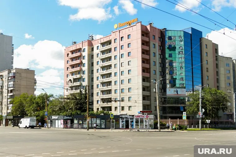 Апартаменты находятся в Курчатовском районе Челябинска