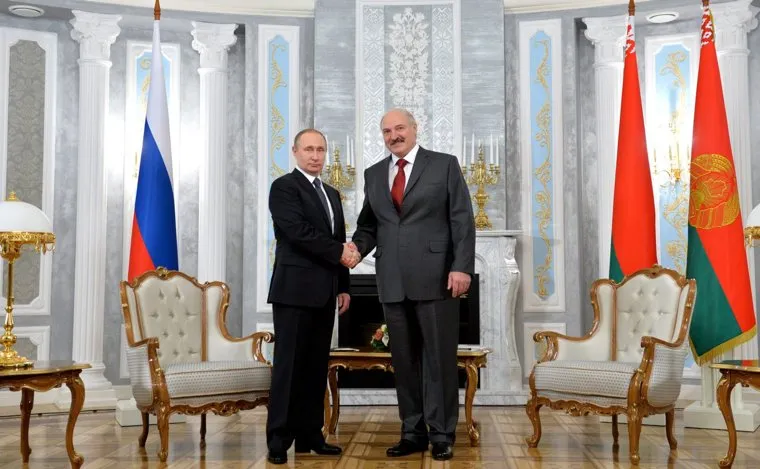 Рабочий визит  В. В. Путина в Белоруссию. 25 февраля 2016 г.