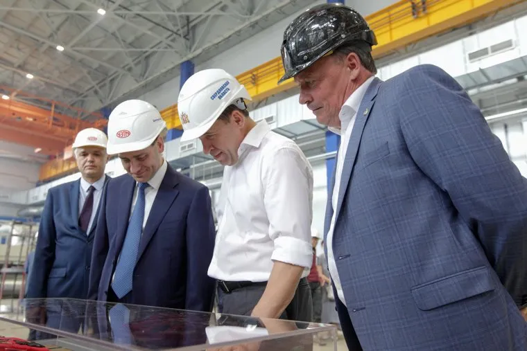 Открытие цеха Уралмаш. Екатеринбург 