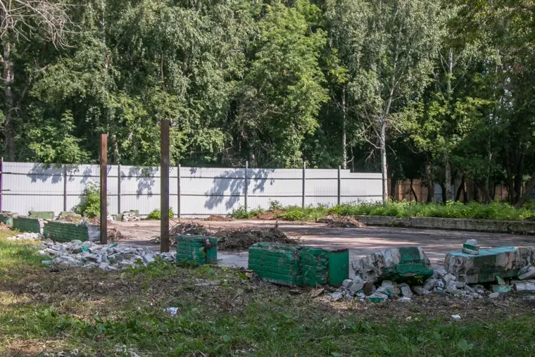 ЦПКиО города Кургана, цпкио, развалины, центральный парк культуры и отдыха кургана