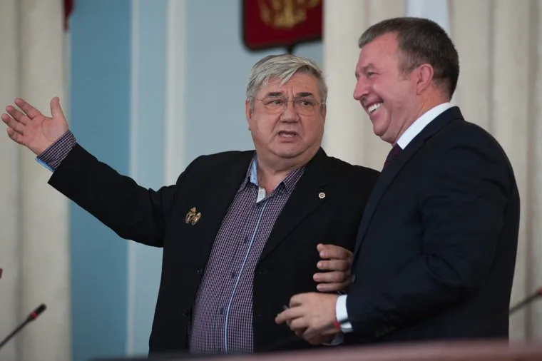 Прощальная речь генерал-лейтенанта полиции Михаила Бородина с постом начальника ГУ МВД по Свердловской области. Екатеринбург, бородин михаил, ралдугин владимир