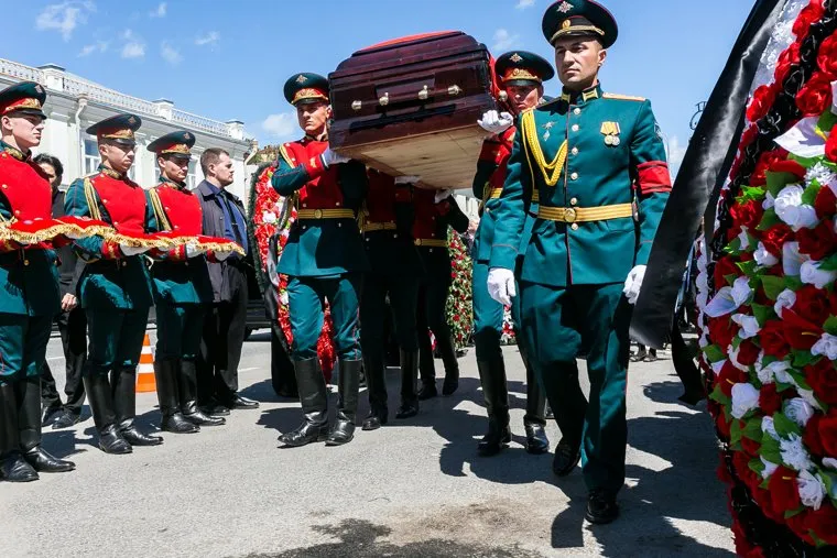 Прощание с Корепановым. Тюмень