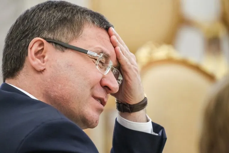 Пресс-конференция губернатора Владимира Якушева. Тюмень, якушев владимир