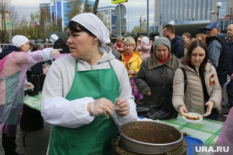 Каша сварена по особому "фронтовому" рецепту