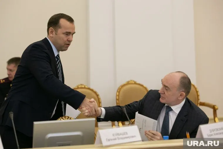 Губернаторы Шумков и Дубровский