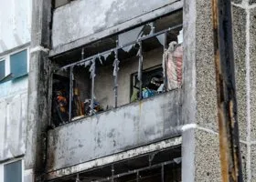 Очевидица рассказала о ночной атаке дронов на Курск