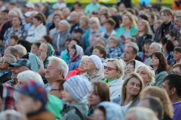 Кубанский казачий хор. Курган