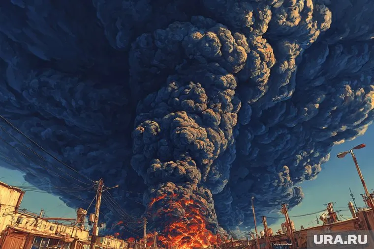 Резервуар с азотом взорвался в Тегеране