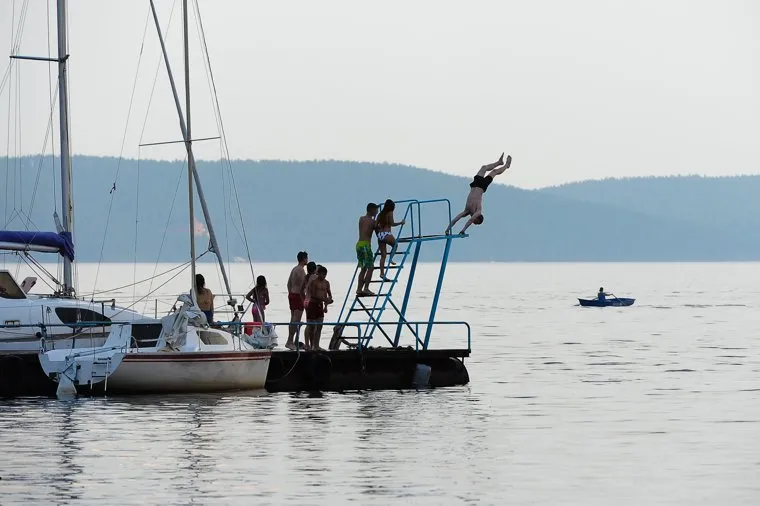 Пресс-тур по Синегорью Челябинск, отдых, купание, лето, тургояк, озеро