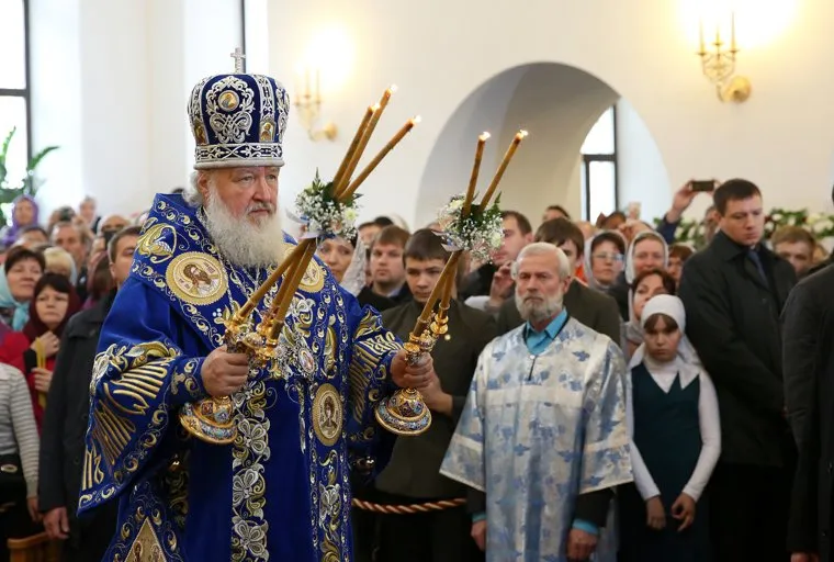 Клипарты. Сургут, служба в храме, патриарх кирилл, освящение храма