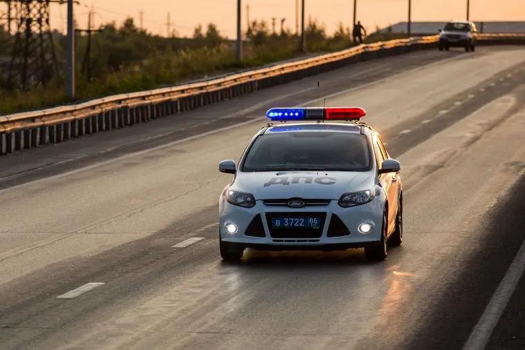 Город летом. Сургут, полиция, гибдд, дпс, югорский тракт