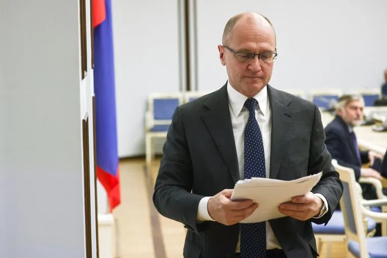 Сергей Кириенко на заседании фонда президентских грантов. Москва