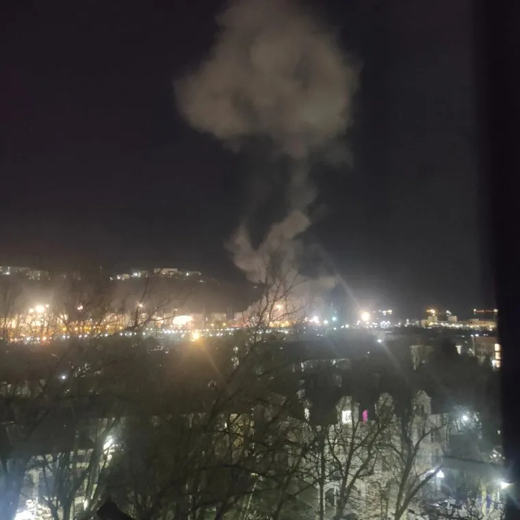 Взрыв в Туапсе на нефтебазе