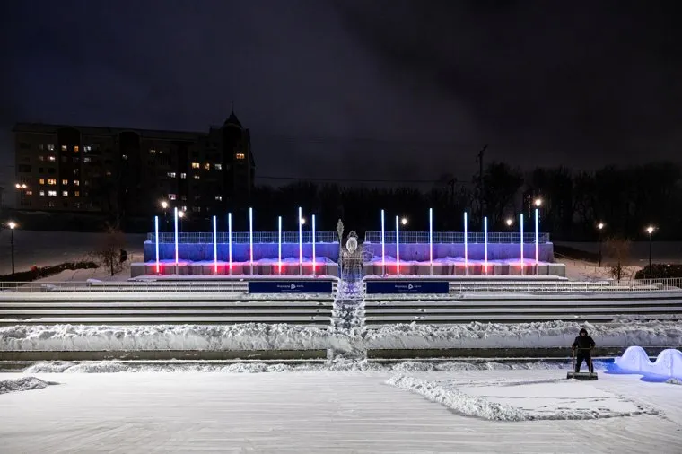 Освещение города. Пермь