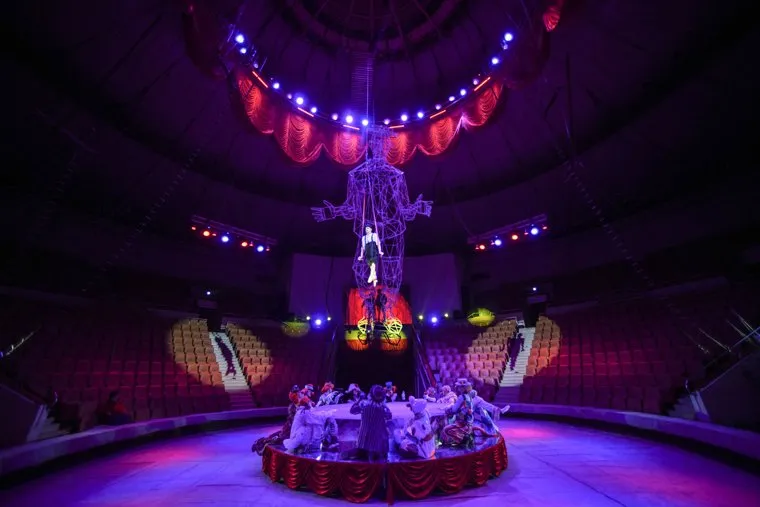 Пресс-показ нового циркового шоу "Клоун". Екатеринбург