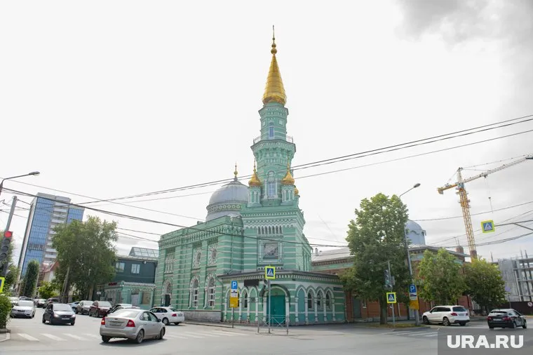 Здание мечети было построено в Перми в начале XX века