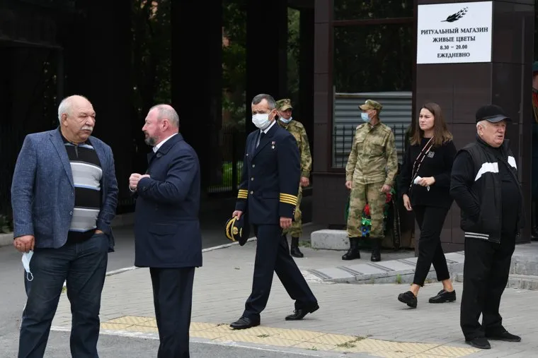 Прощание с Романом Шадриным. Екатеринбург 