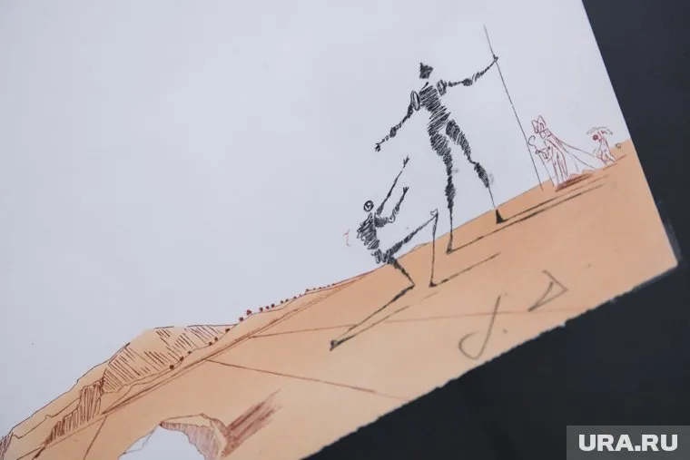 Серию «Девяти пейзажей» Сальвадора Дали можно мало где увидеть в оригинале