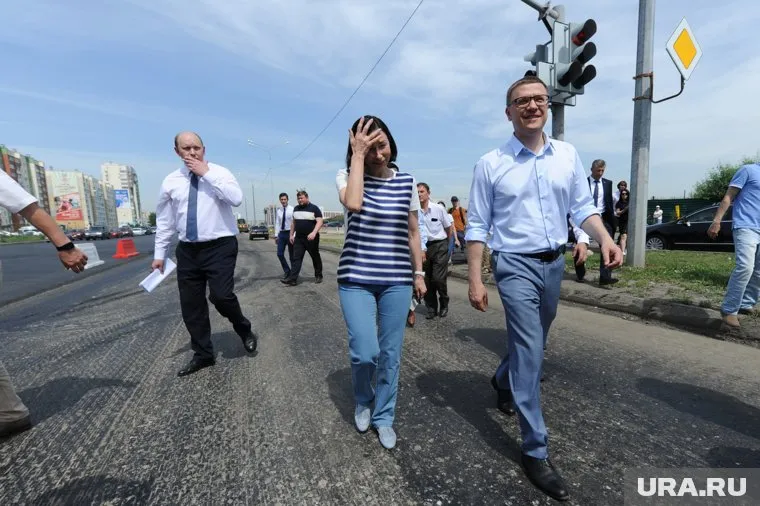 Алексей Текслер (справа) и Наталья Котова ослабили челябинские элиты