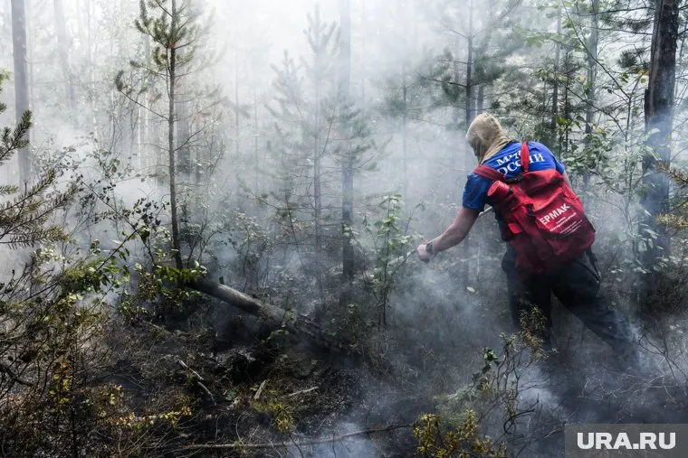 Из-за пожароопасной обстановки в ХМАО веден режим ЧС