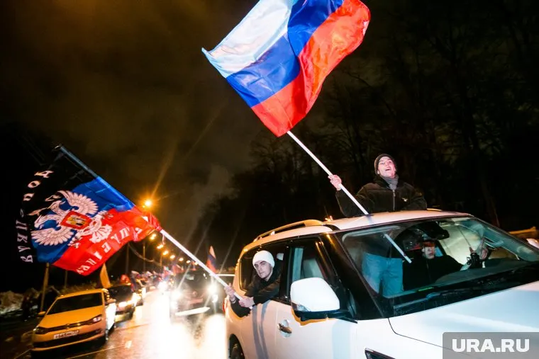 В немецком Штутгарте прошел автопробег в поддержку России (фото из архива)