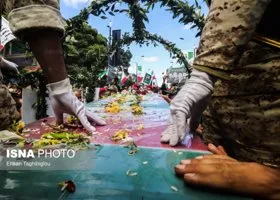 В Иране хоронят погибшего в авиакатастрофе президента Раиси