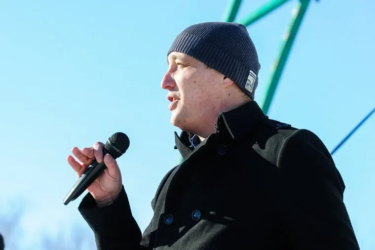 Митинг против строительства Томинского ГОК. Челябинск, гнеушев денис
