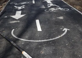 В поселке Каргаполье Курганской области построили велодорожку