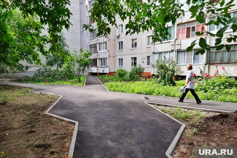 В этом году в Кургане планируют отремонтировать более 70 дворов (архивное фото)