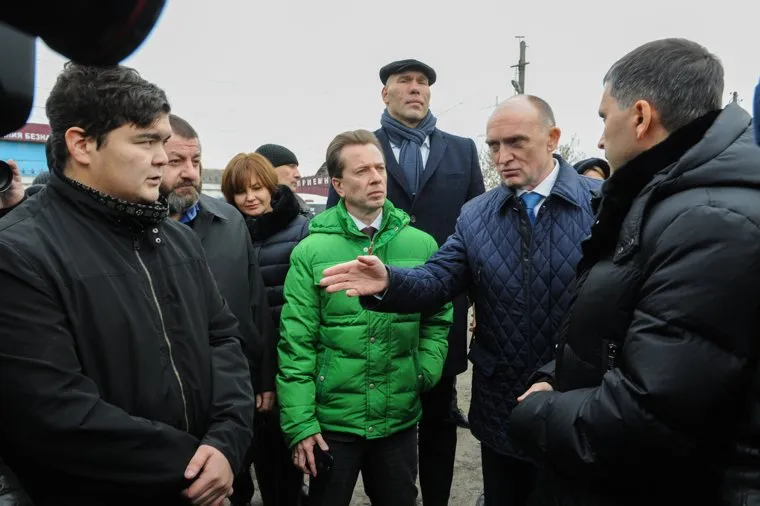 Визит Министра природных ресурсов и экологии Дмитрия Кобылкина на МЕЧЕЛ и на закрытую свалку. Челябинск, кобылкин дмитрий, маленкин евгений, бурматов владимир, дубровский борис, файзуллин ильдар