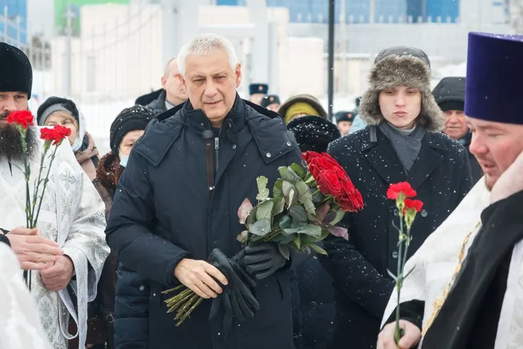 Панихида по погибшим 31 декабря 2018 года. Магнитогорск