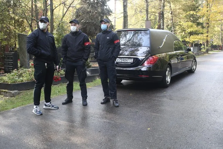 Прощание с Максимом Марцинкевичем. Москва