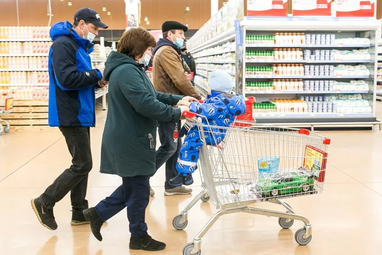 Магазины и фудкорты в период локдауна. Тюмень