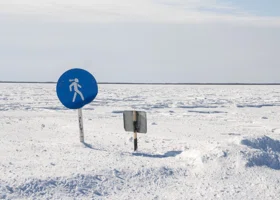 В Тобольске усилили безопасность на ледовой переправе
