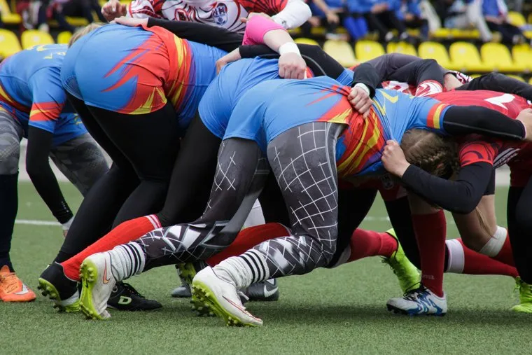 1-й тур Федеральной лиги по регби-7 среди женских команд. Пермь