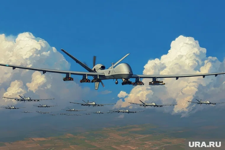 Россию атаковали БПЛА