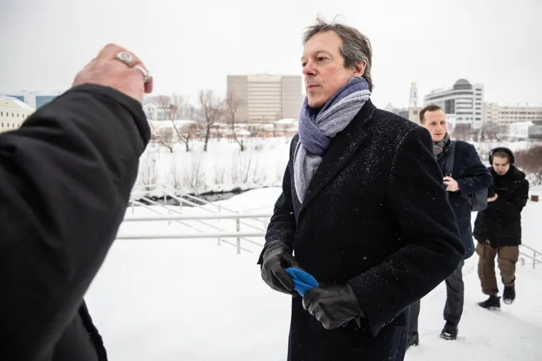 Британский посол Великобритании в России Найджел Кейси. Екатеринбург